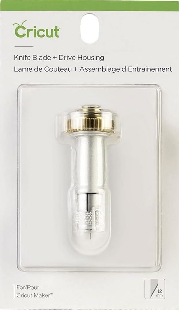 Cricut Knife Blade + Drive Housing – Metal