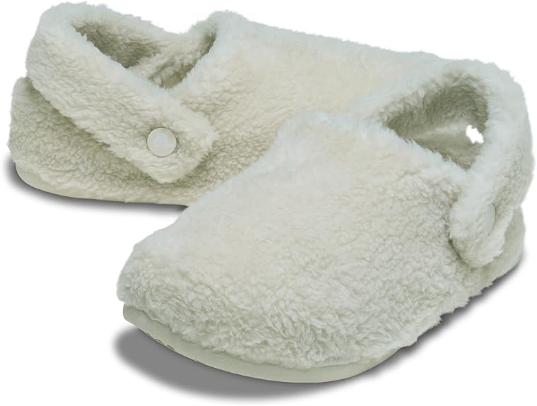 Crocs Classic Cozzzy Slipper Beige -  Size M3/W4