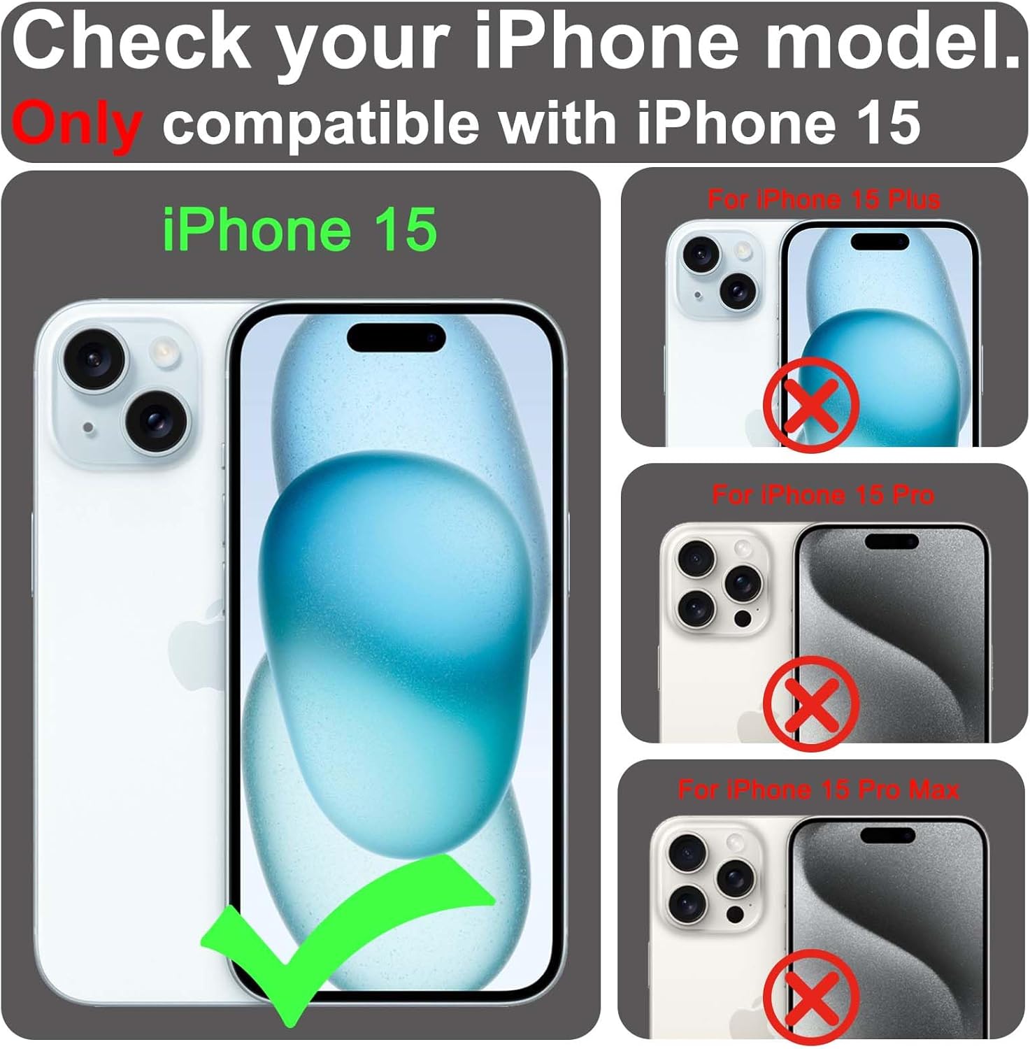 iPhone 15  Wallet Case