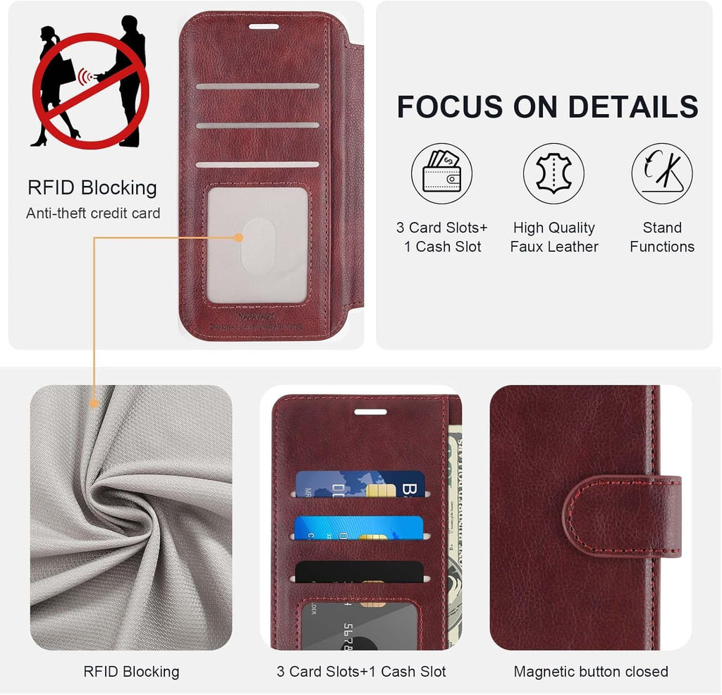 iPhone 15 Pro Max Wallet Case