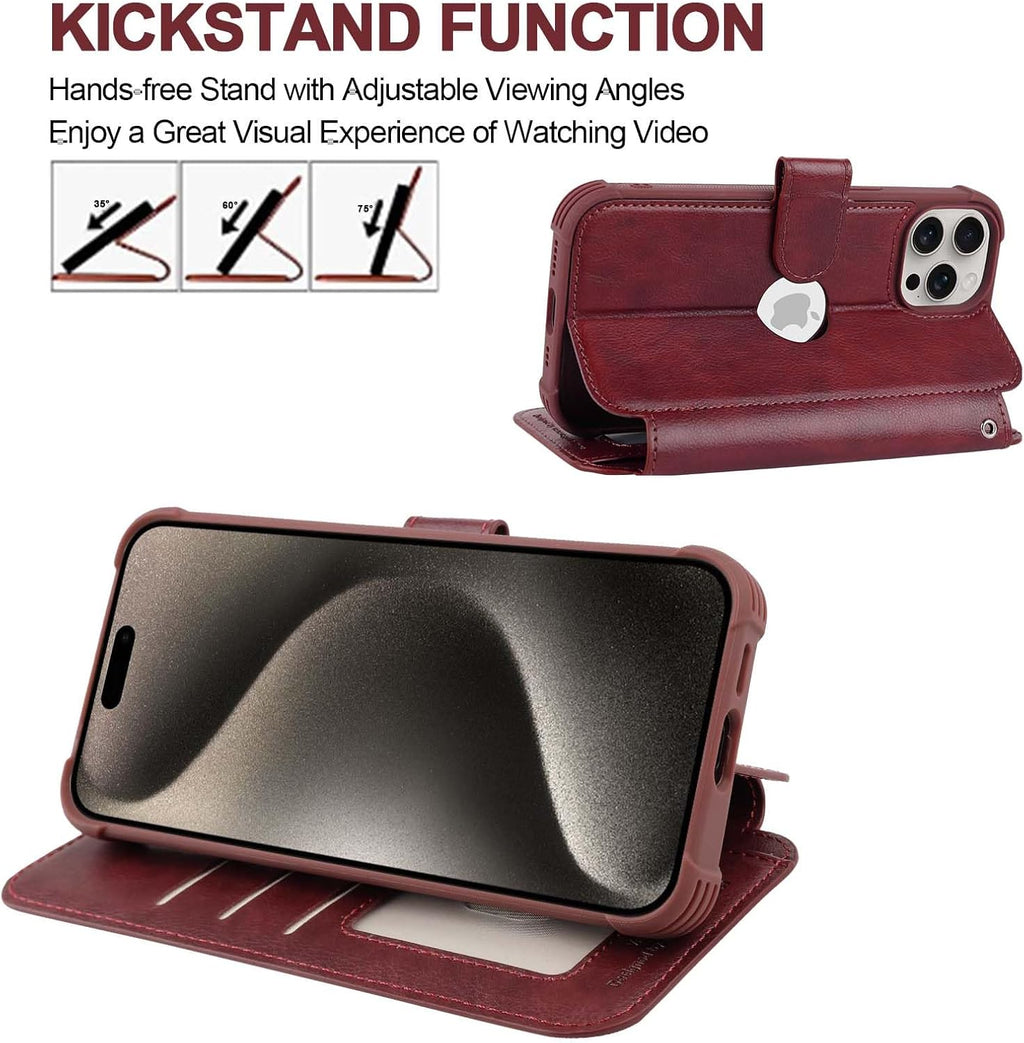 iPhone 15 Pro Max Wallet Case