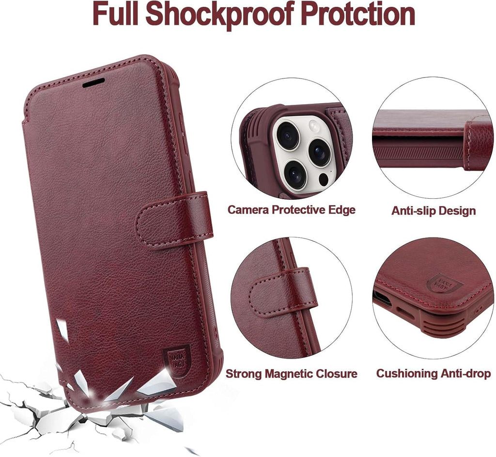 iPhone 15 Pro Max Wallet Case