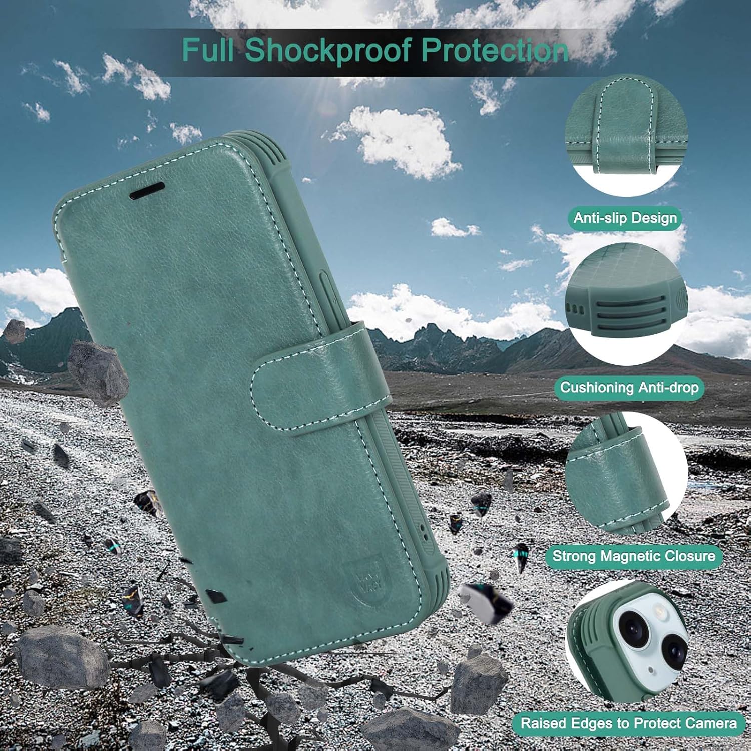 iPhone 15  Wallet Case