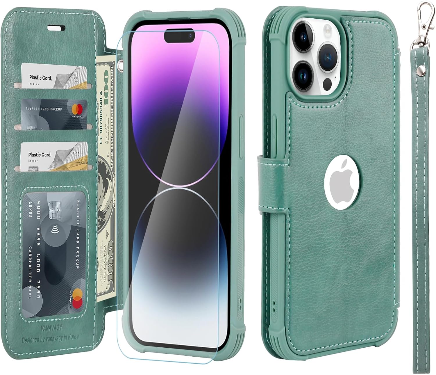 iPhone 15 Pro Max Wallet Case